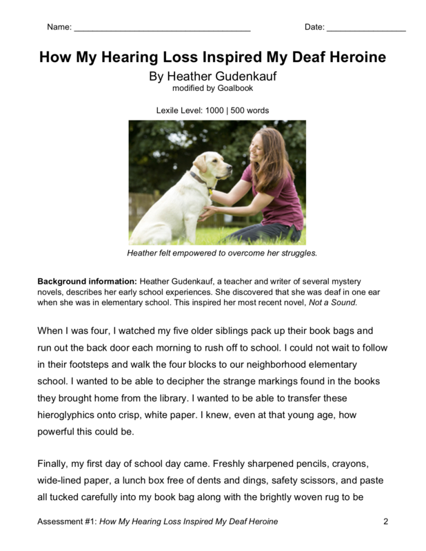 Sentence Frames for Identifying the Central Idea in Informational Text